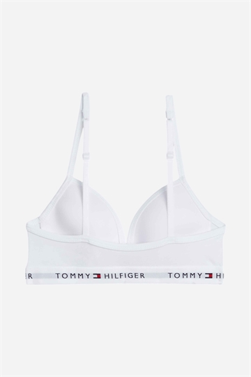 Tommy Hilfiger Triangle BH Fast - Vit